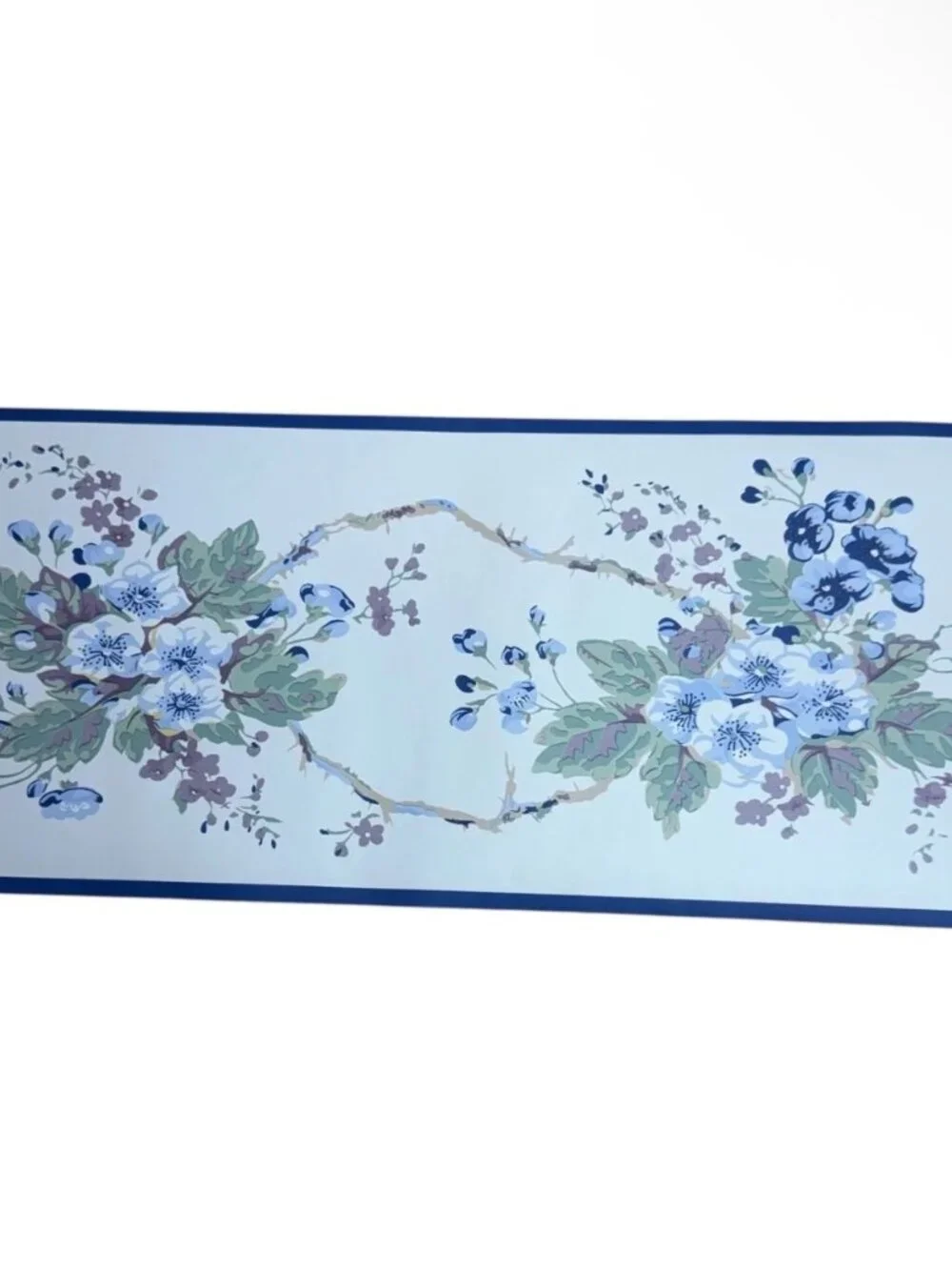 Vintage Wallpaper Border Floral Cottage Core Chic Laura Ashley Home 3 Rolls New